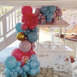 Candy Kart Balloon Garland Instagram @dropzbyguzman