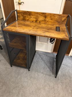 Organizer with built in stand