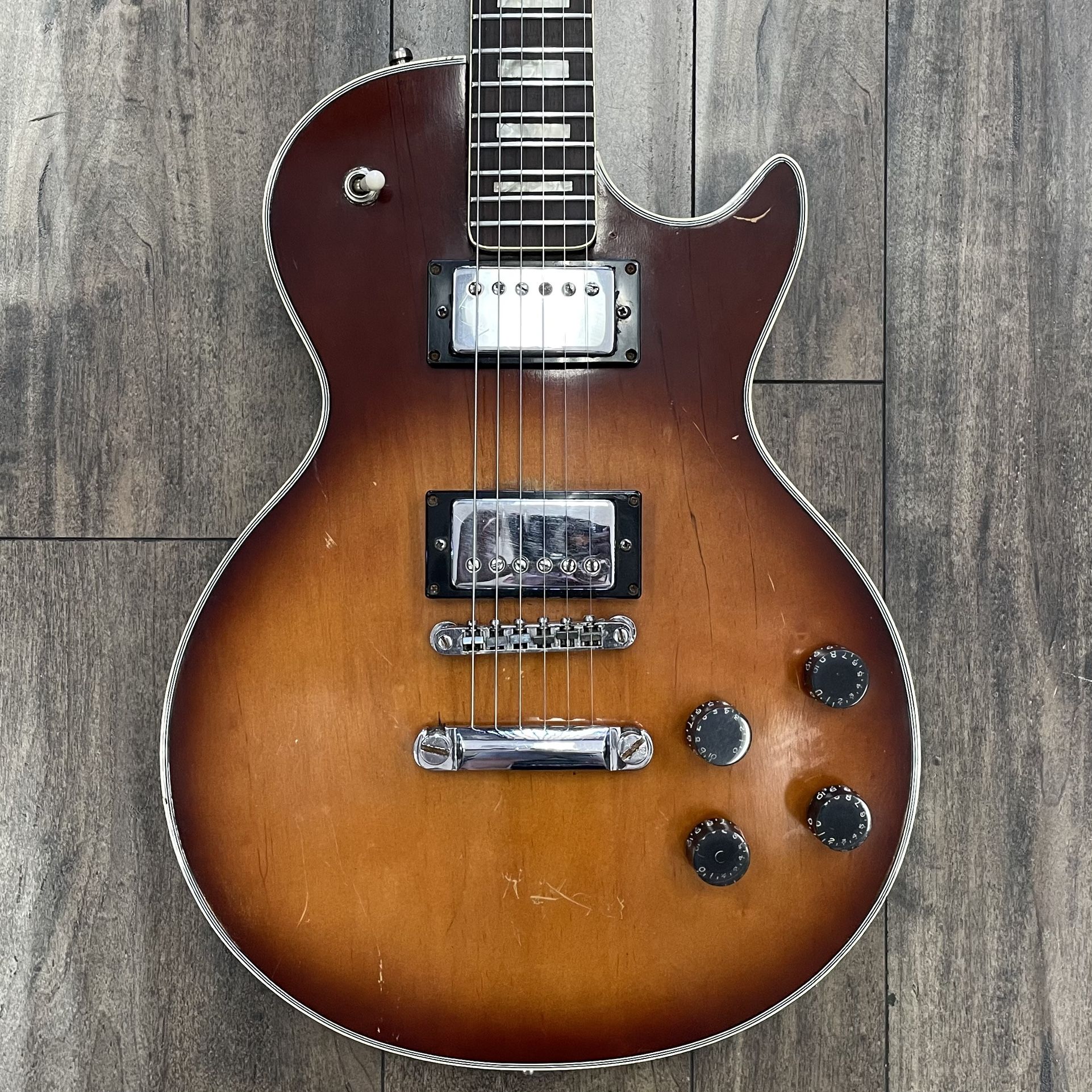 1980's Global Les Paul Japanese Copy Electric Guitar