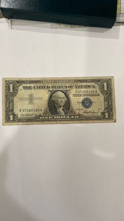 1957 Series $1 Silver Certificate currency