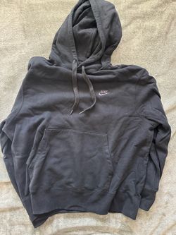 Nike Men’s Classic Fleece Hoodie ‘Black/Off Noir’