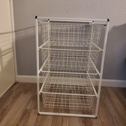 IKEA Antonius 4 Drawers Storage Shelf Basket