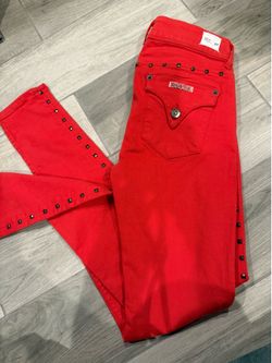 NWOT Red Rockstar style Jeans-Hudson size 27