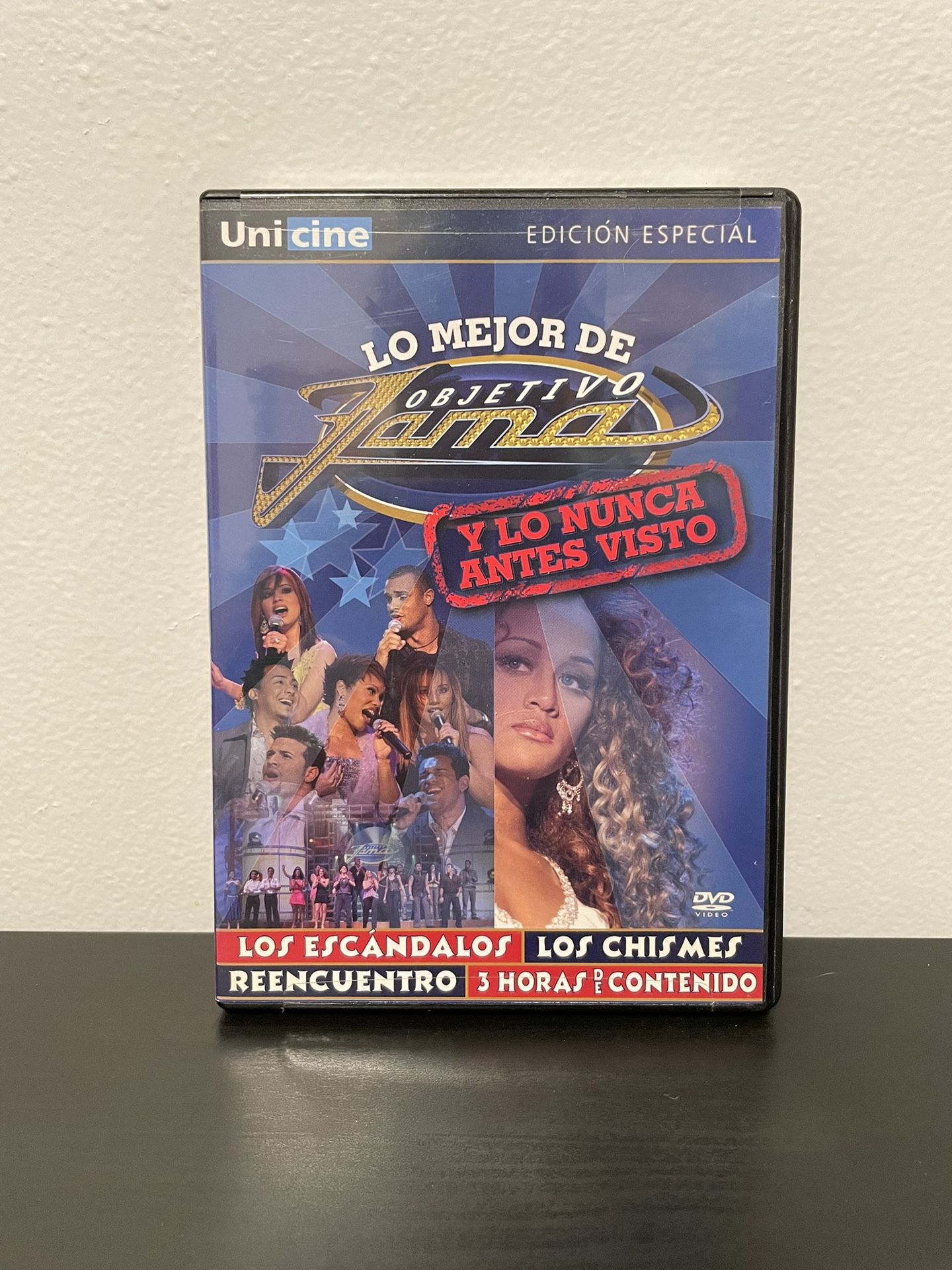 Lo Mejor De Objectivo Jama DVD STICKER SEALED Edicion Especial Spanish TV 2005