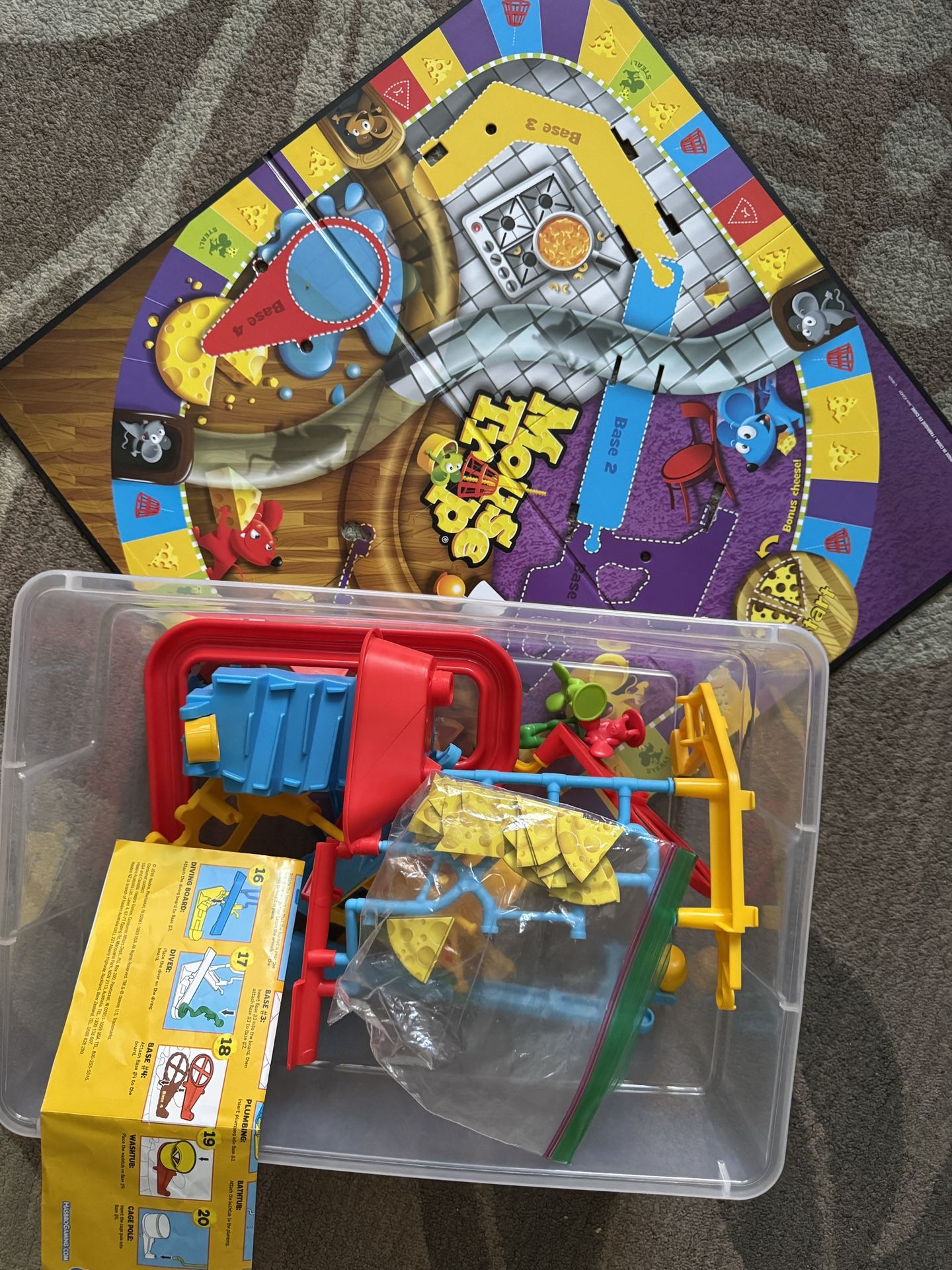 Mouse Trap Board Game (Complete Set, No Box)
