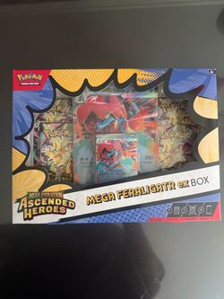 Pokémon Mega Feraligatr ex Box ascended heroes