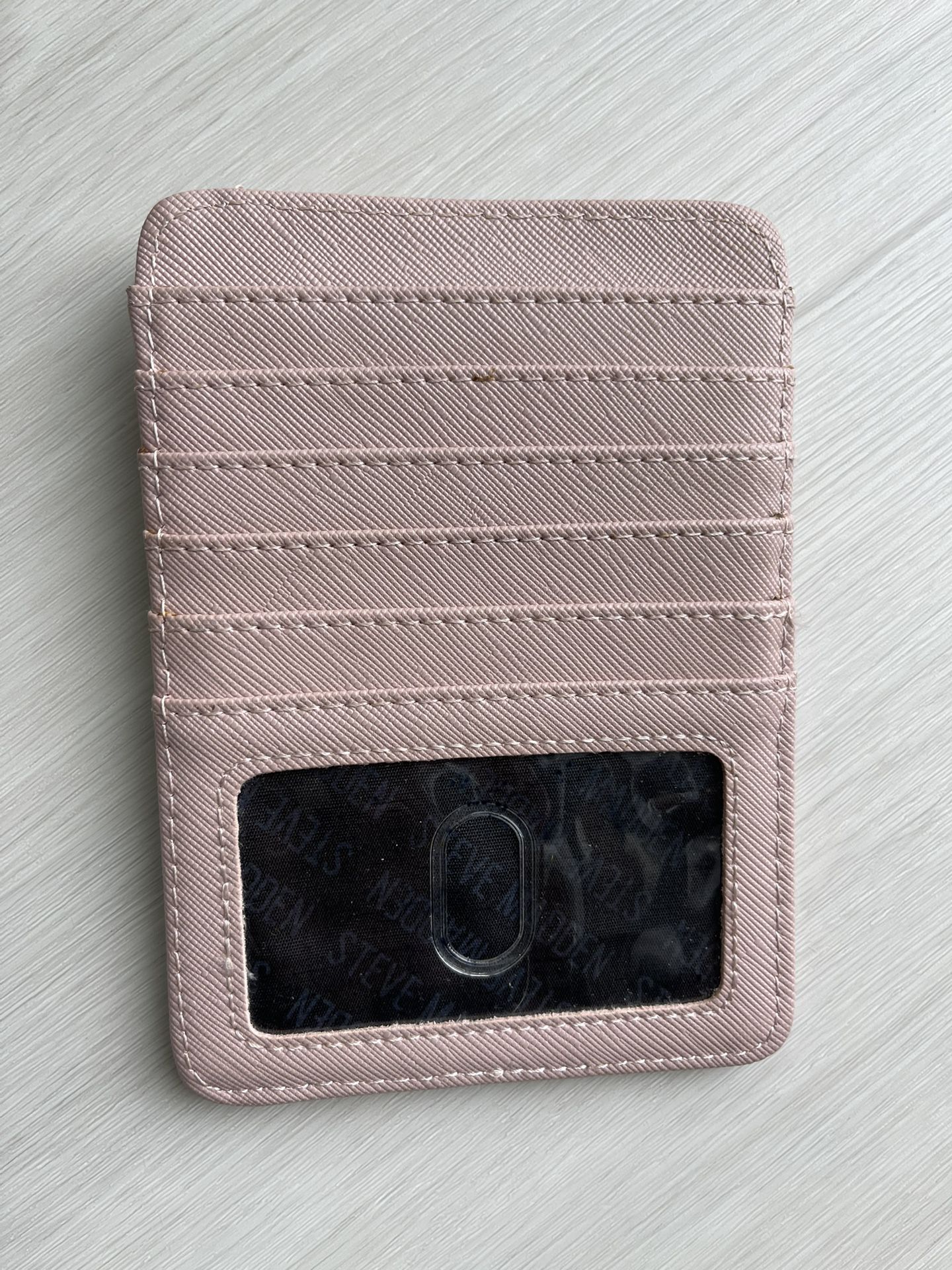 Steve Madden Card Wallet- Pink