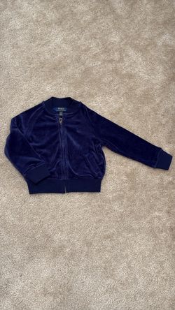 Polo Ralph Lauren Velour Jacket size 3t
