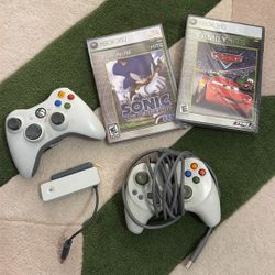 Xbox 360 Controller And Games