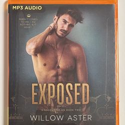 EXPOSED: Kingdoms of Sin Book #2 by Willow Aster (Audio MP3-CD) Unabridged Audiobook *Unused* Romance