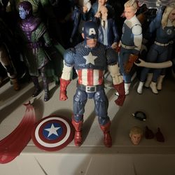 Custom Alex Ross 80th Anniversary Captain America Marvel Legends