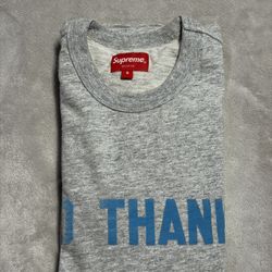 Supreme No Thanks Short-Sleeve Top 'Heather Grey