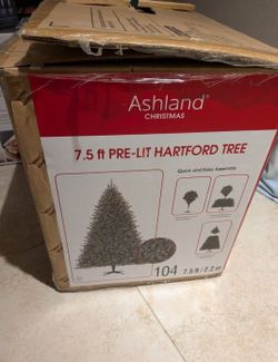 Pre Light Christmas Tree