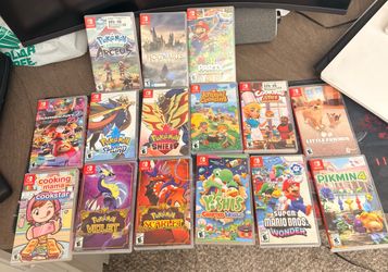 Nintendo Switch games READ DESCRIPTION before buying