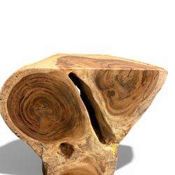 Monkey Wood Console Table  33”-16”-30”