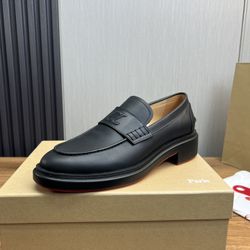 Christian Louboutin Men’s Leather Shoes With Box New 
