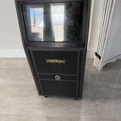 Singtronic karaoke machine 