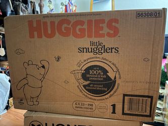 Huggies Little Snugglers Size 1 Diapers 198 Count