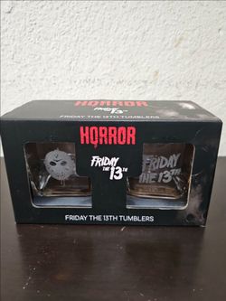 Horror collectible glasses