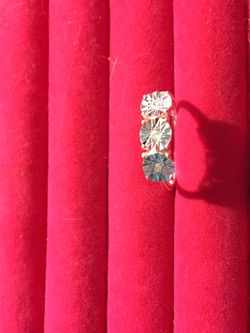 925 diamond etched ring