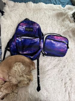 Jansport Galaxy Backpack And Lunchbox