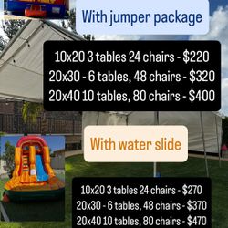 Jumper, Table, Chair, Tent