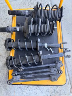 Acura OEM control arms, springs and struts set