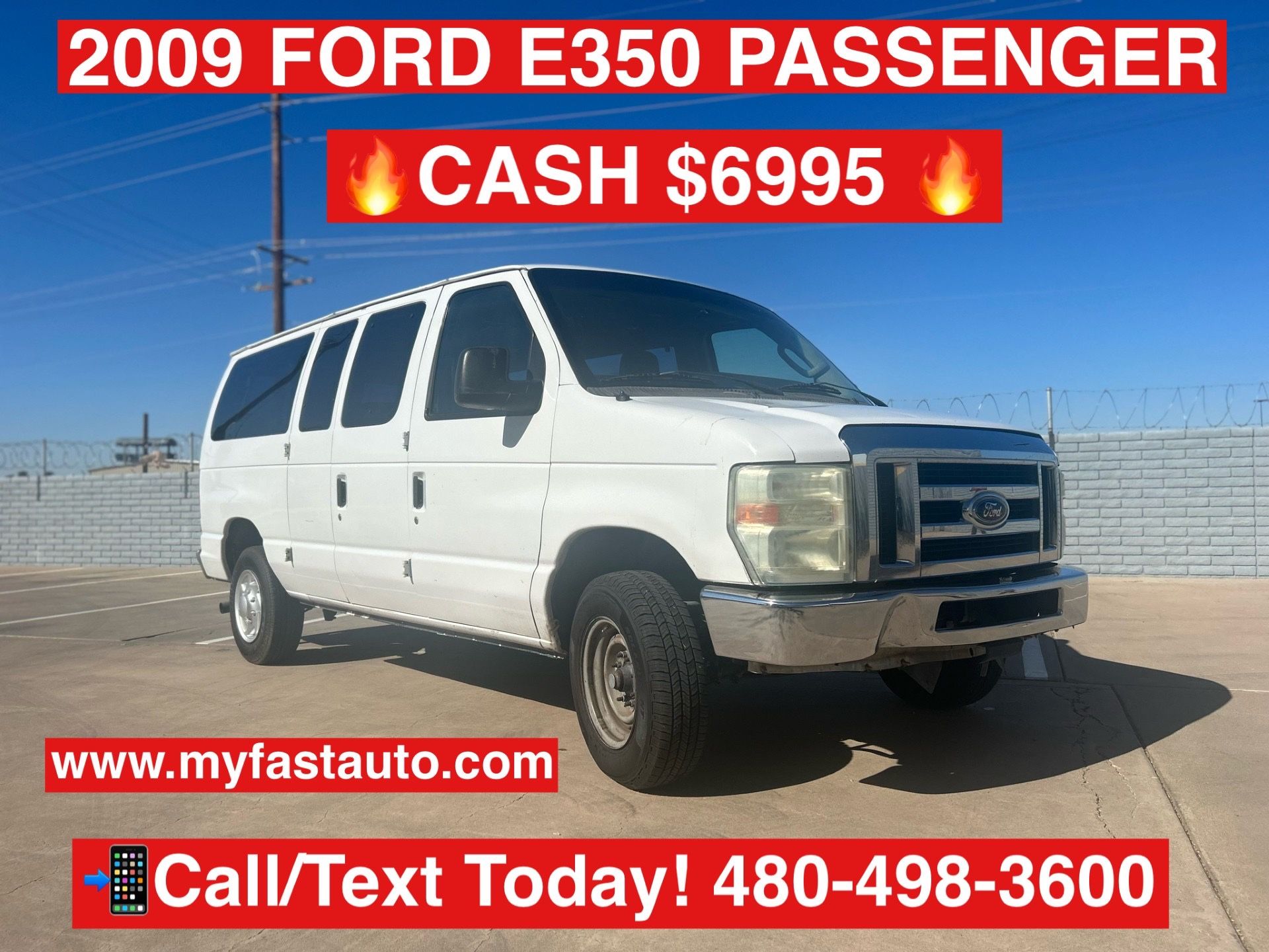 2009 Ford E350 Super Duty Passenger