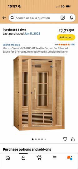 Far infrared sauna
