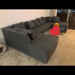 U Sectional Furniture Pillows Included. Brand New