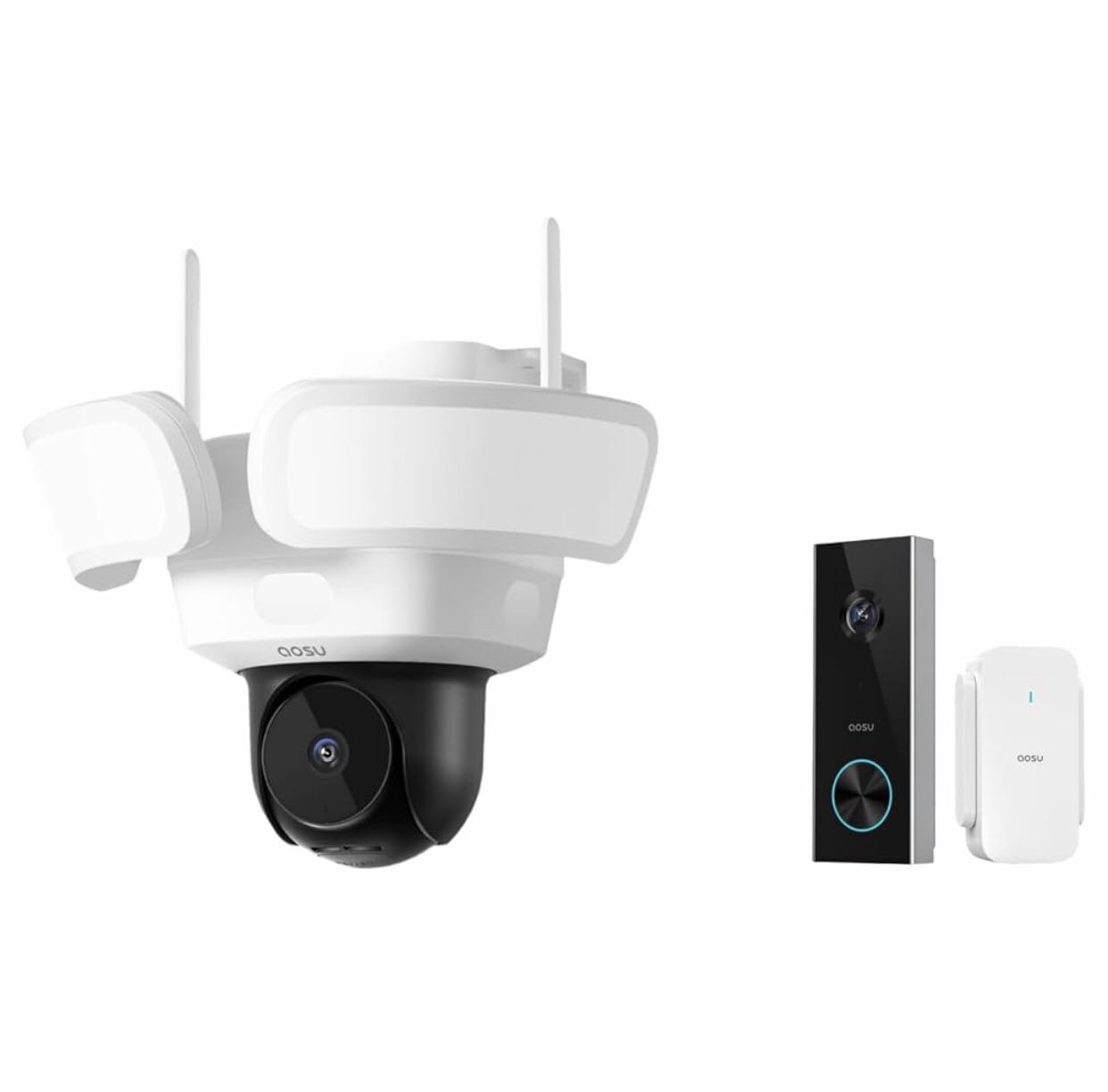 Floodlightcam Pro Wired + 2K Doorbell Camera