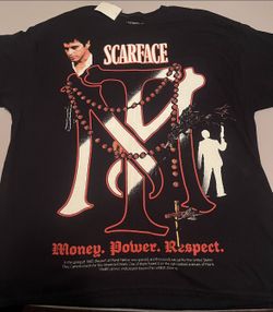 Scarface Shirt Size 2XL Men 