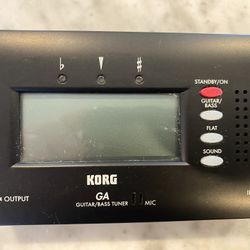 KORG GA Bass/Guitar Tuner Bundle