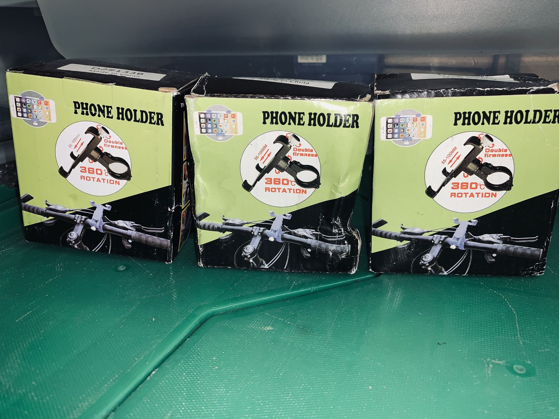 Bicycle Handset Brackets / Qty: 3