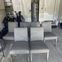 Dining Chair Set - Upholstered (6) - Best Offer