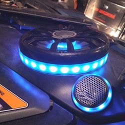 Utv Sttereo Stage 6 Elite Series Audio System With 2 Subwoofers  & Rear 8" Compression Horn Speakers  For 24-25 Can Am Maverick R XRS 6 Lug Utv Sxs  