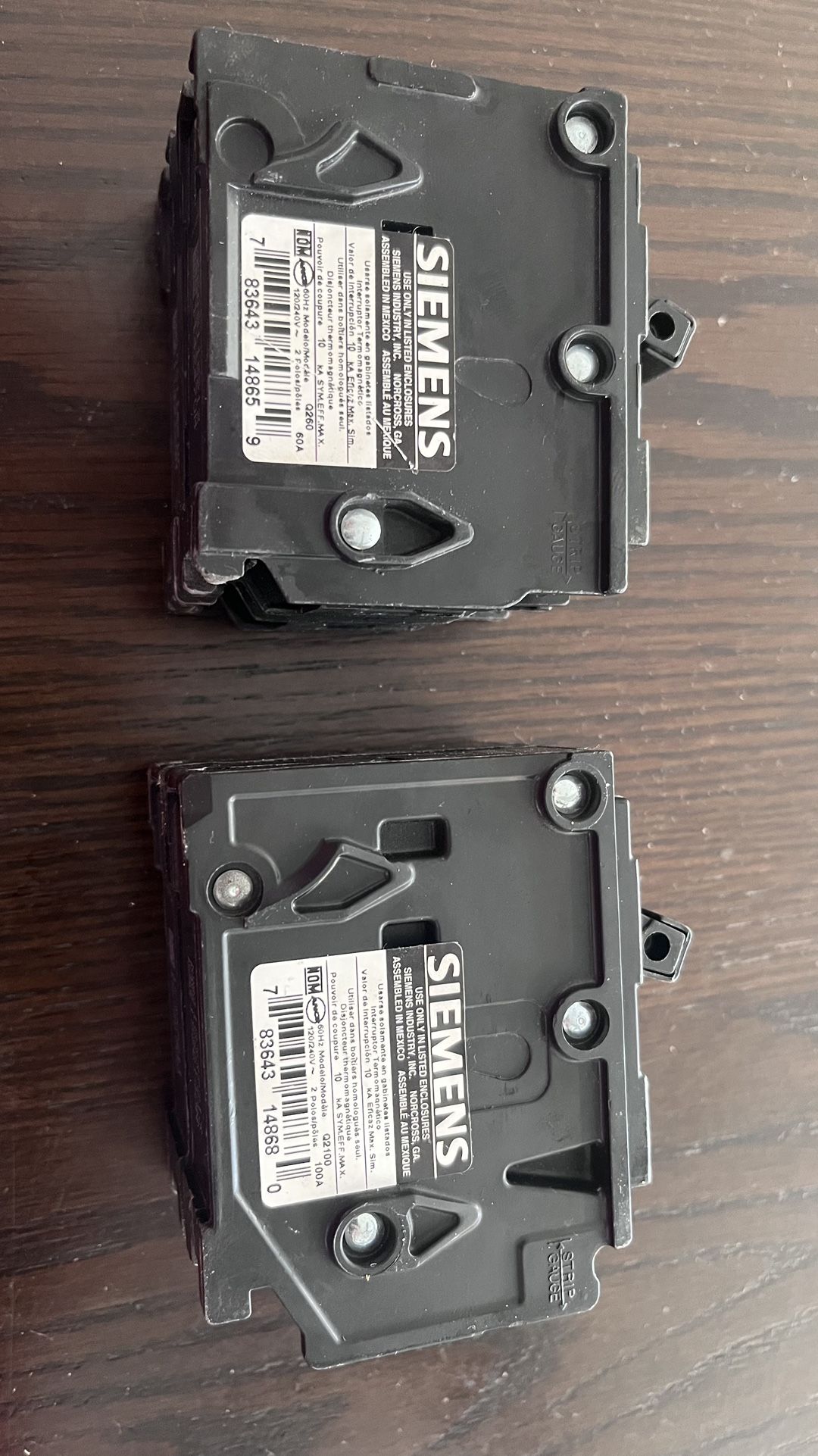 Siemens Circuit Breakers