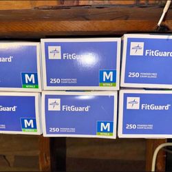 Nitrile Gloves Box Of 250 (S, M, L, XL)