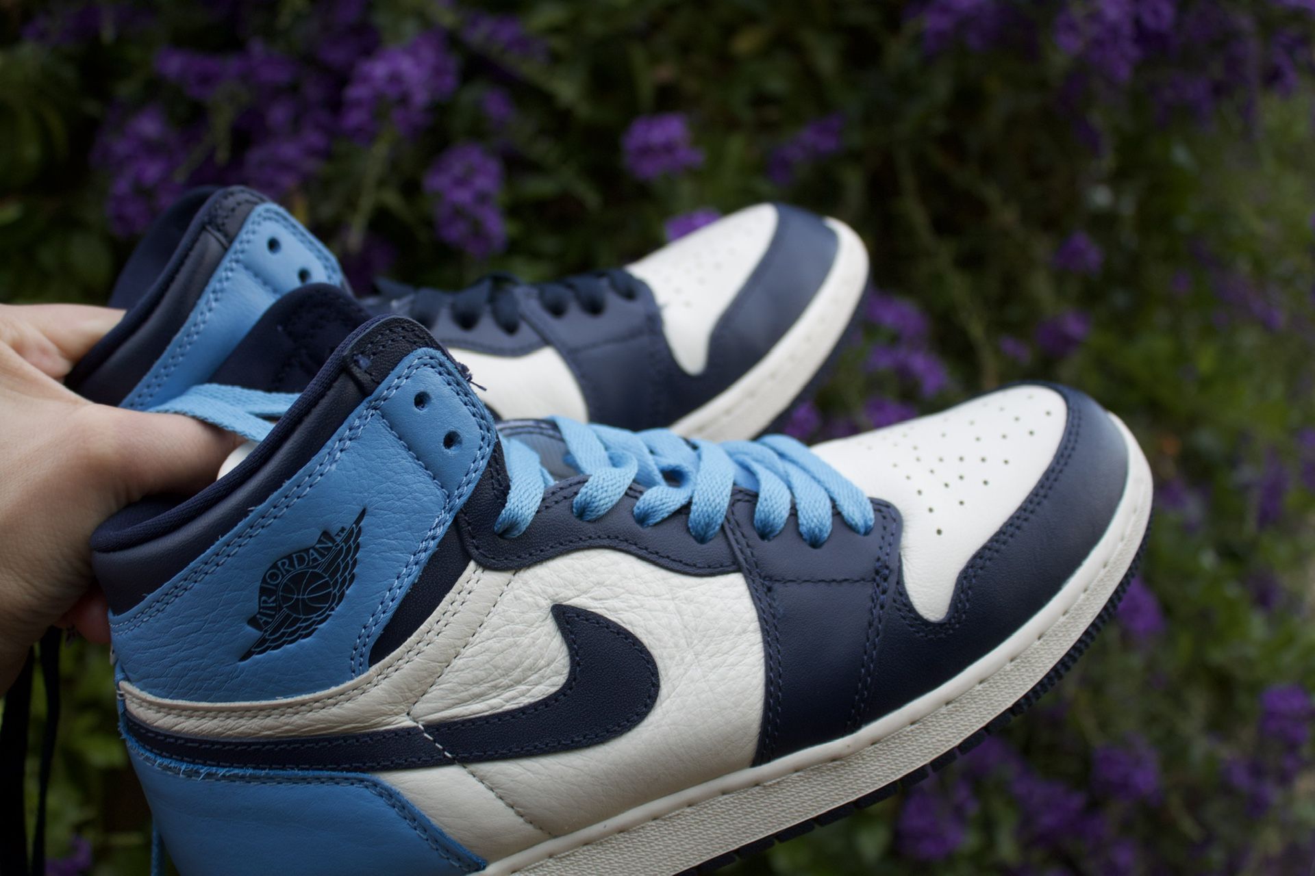 Nike Air Jordan 1 Retro High OG GS Obsidian 7Y