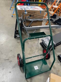 New Assembled Compact Cylinder Welding Cart Heavy Duty Torch Cart for Oxygen and Acetylene Cylinders