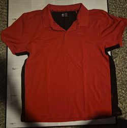 Red sports shirt