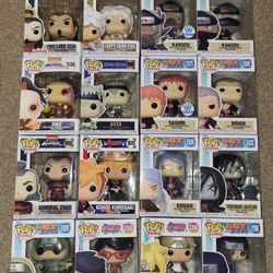 Anime FUNKO POP $7 each Or $112 for All. Or Best Offer