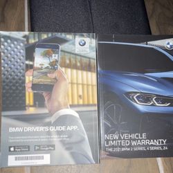 Owner’s Manual Set 21 BMW 228i Oem