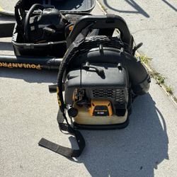Poulan Pro Leaf Blower And Chainsaw