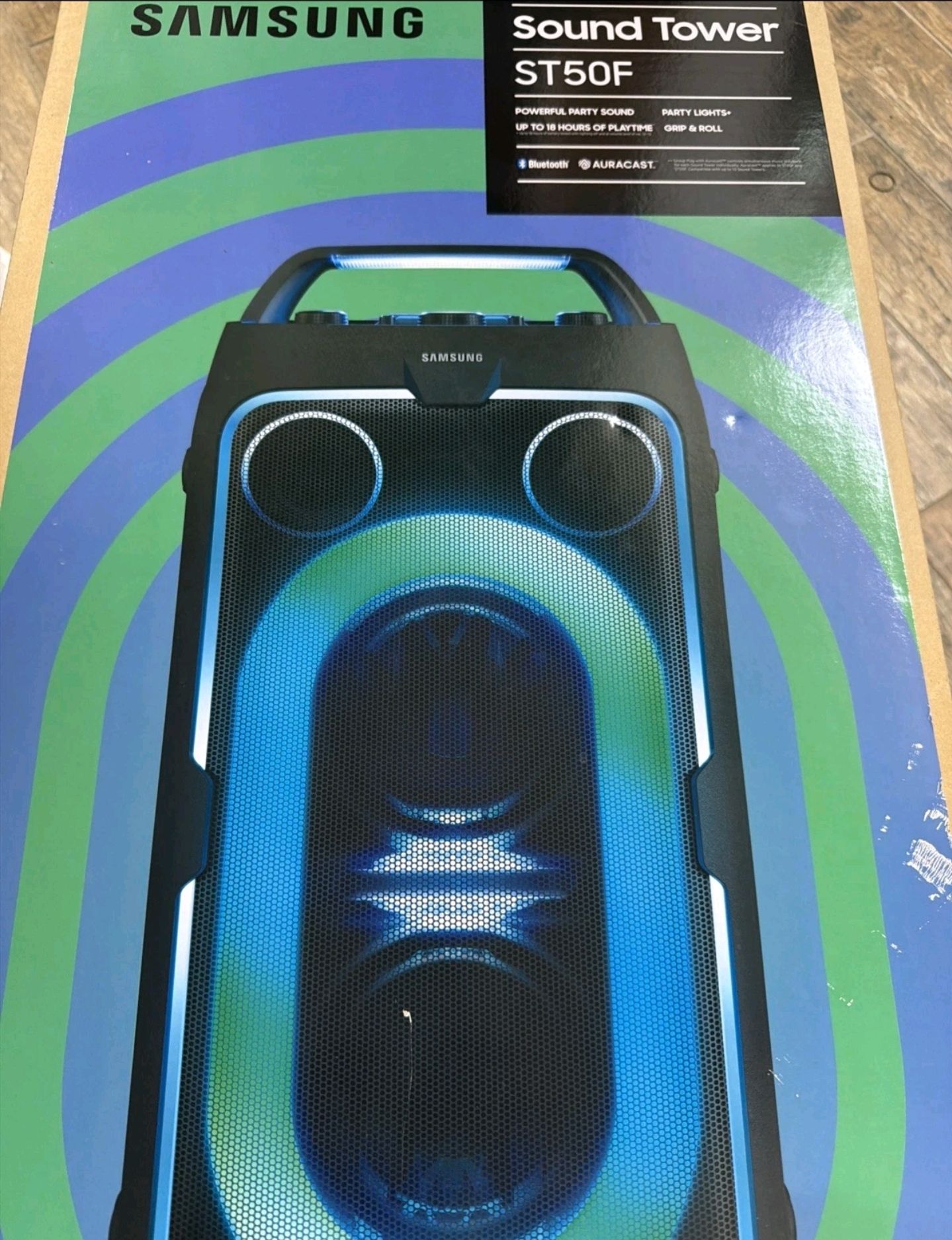 Samsung MX-ST50F Sound Tower 240W Poryable Party Speaker Brand New