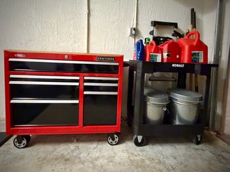 CRAFTSMAN Workstation + KOBALT Shelf Utility Car + Others