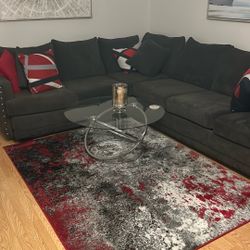 A sectional GRAY