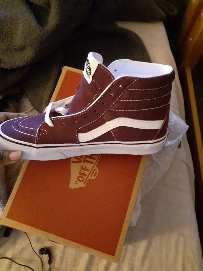 Vans Grapefruit Wine Size 8