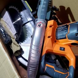 RIDGID - 10" COMPOUND SAW - English/Spanish 👍🏻