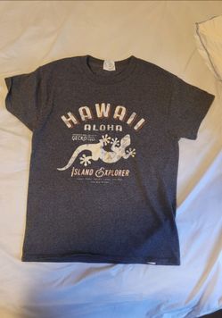 Hawaii Aloha Gecko Graphic T-Shirt